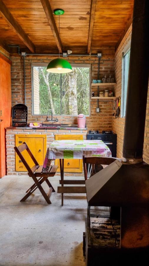 Cabana na Floresta Rincão do Fortaleza Cambará Exterior foto