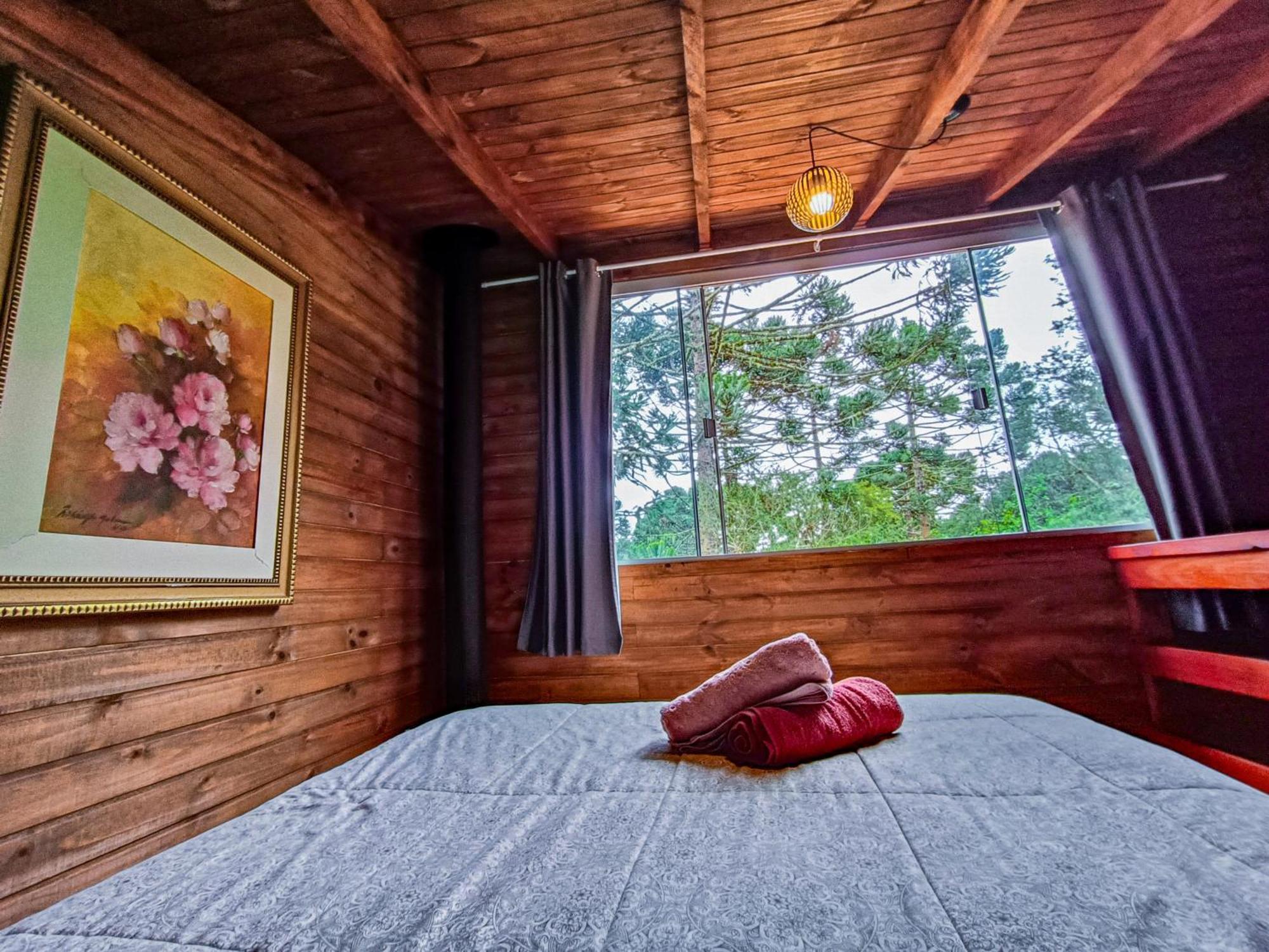 Cabana na Floresta Rincão do Fortaleza Cambará Exterior foto