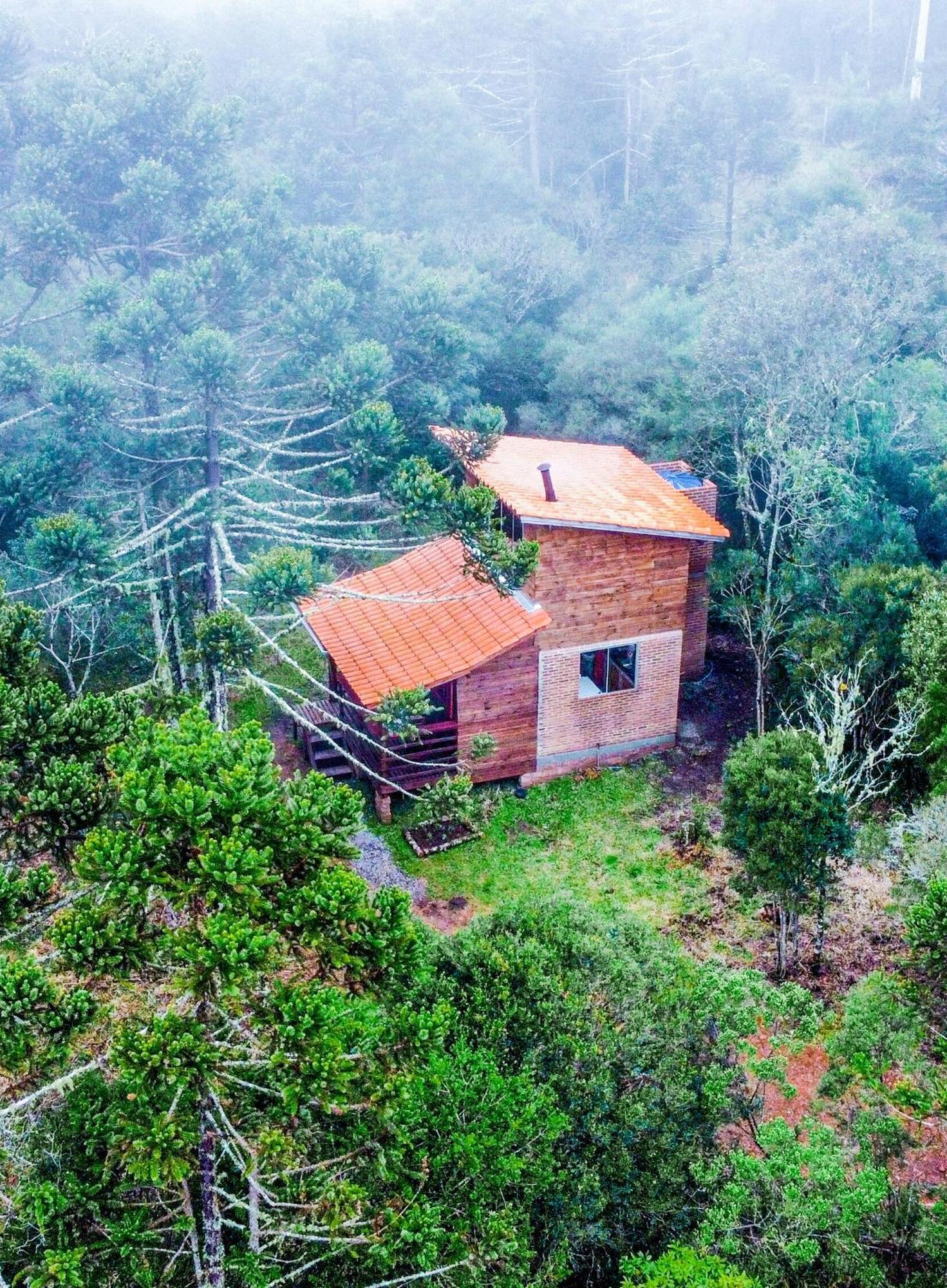 Cabana na Floresta Rincão do Fortaleza Cambará Exterior foto